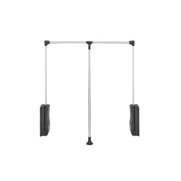 Rev-A-Shelf Rev-A-Shelf - Adjustable Side Mounted Pull Down Closet Rod with Telescoping Handle and Mounting Hardware CPDR-2635